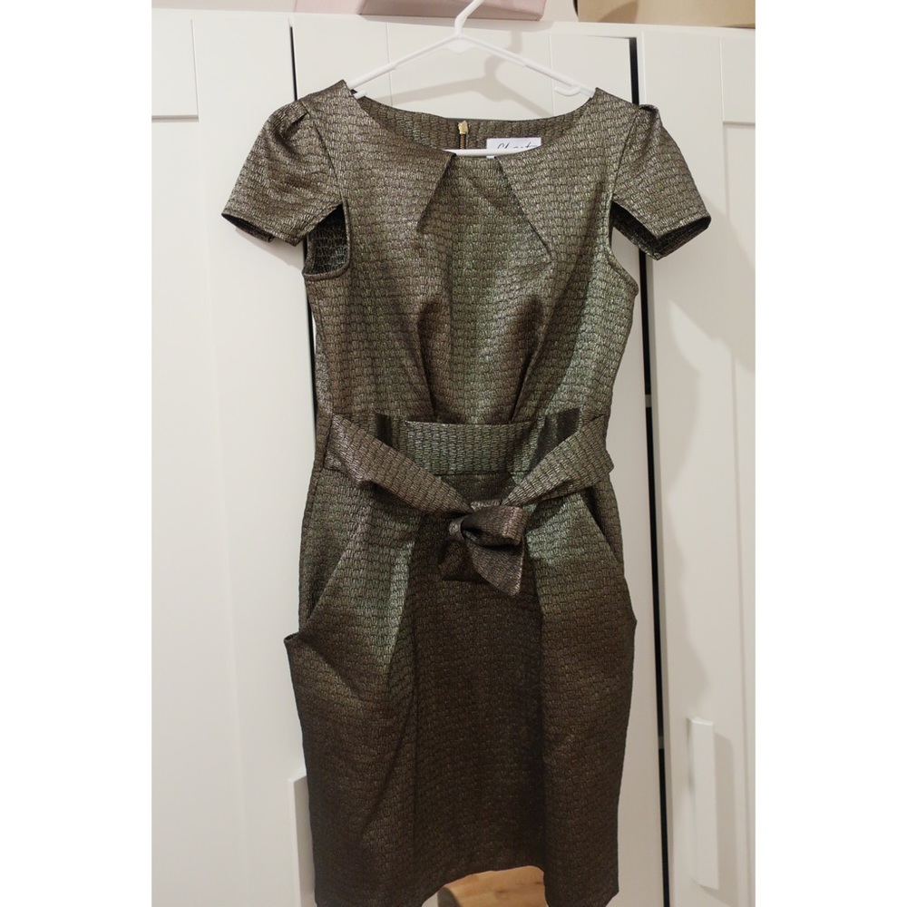 Gold dress (ASOS) || 4